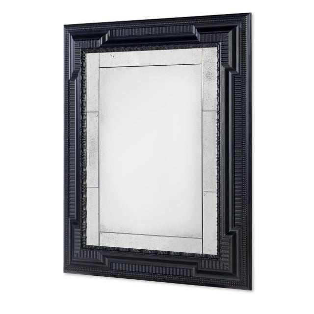 French Tara Shaw for Century Furniture Sainte Martin Mirror - Noir For Sale - Image 3 of 3
