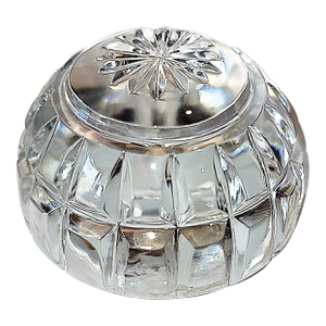 1950s E&r West Germany Crystal Paperweight