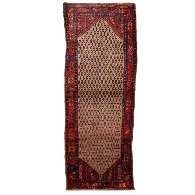 Malayer Rug in Cotton & Wool Heavy Knot, Middle East For Sale - Image 11 of 11