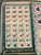 Vintage Chinese Bone & Bamboo Mah Jong Set in Silk Brocade Case With Original Booklet & Wrapped Tiles For Sale In New Orleans - Image 6 of 15