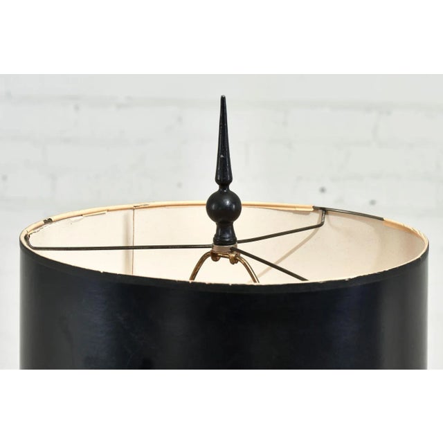 Mercury Glass Table Lamp, 1960 For Sale In Chicago - Image 6 of 7