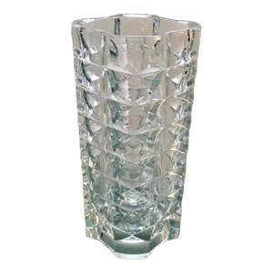 J. Durand Cristal D’Arques Geometric Crystal Vase
