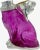 Metal Vintage French Bulldog Pink Glass Silverplate Claret Jug Decanter For Sale - Image 7 of 13