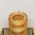 Wooden Lamellae Cylindric Table Lamp, 1970s For Sale - Image 10 of 12