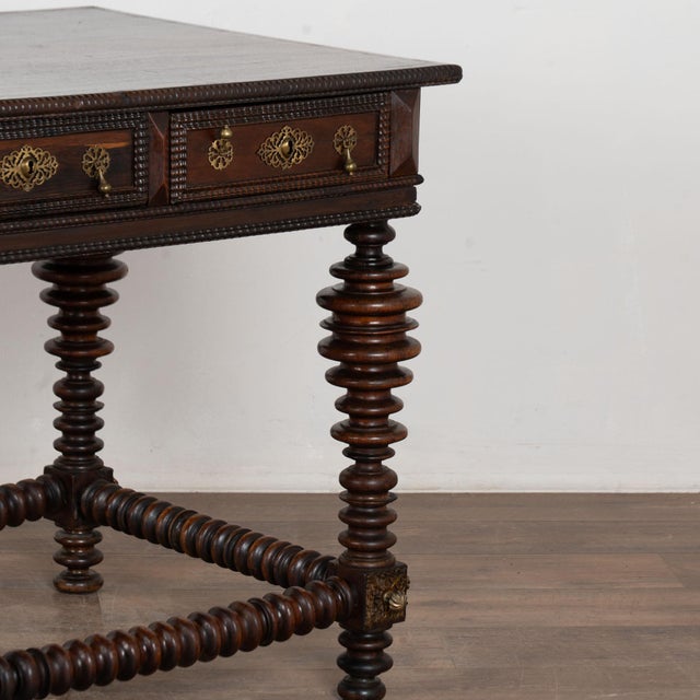 Late 18th Century Portuguese Chestnut Console Table For Sale - Image 10 of 17