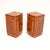 Art Deco Walnut Bedside Cabinets, 1930, Set of 2 For Sale - Image 4 of 10