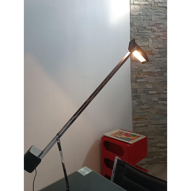 Cisne Lamp in Chrome from Fase, 1980s For Sale - Image 14 of 16