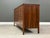 Mid-Century Modern Refinished Walnut and Copper Long Dresser For Sale - Image 3 of 9