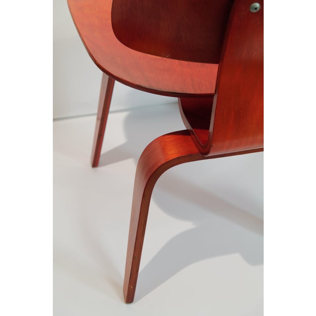Mid 20th Century Red Eames DCW For Sale - Image 15 of 15