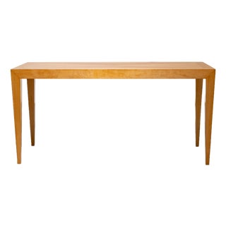 Console Table in Gilded Wood, Spain, 1970s For Sale