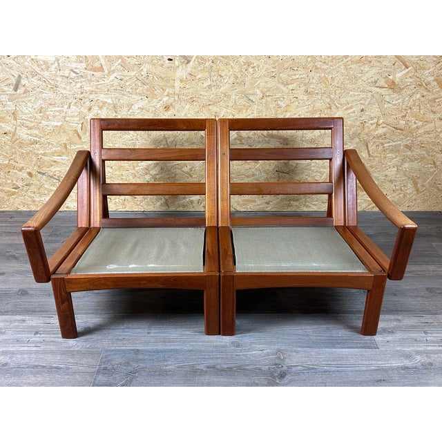 Teak 2-Seater Sofa from Glostrup Møbelfabrik, Denmark, 1970s For Sale - Image 10 of 16