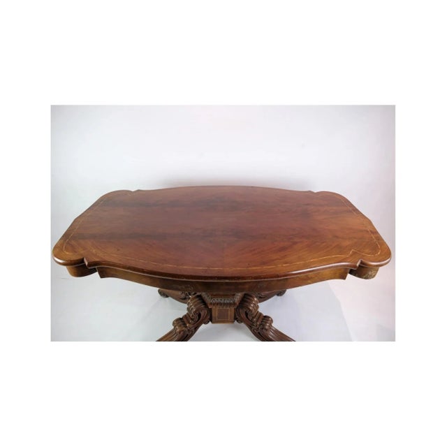 Column Table of Late Empire, 1840 For Sale - Image 3 of 8