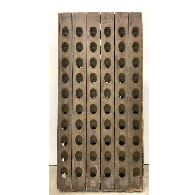 French Late 19th Century French Champagne Oak Riddling Rack For Sale - Image 3 of 10