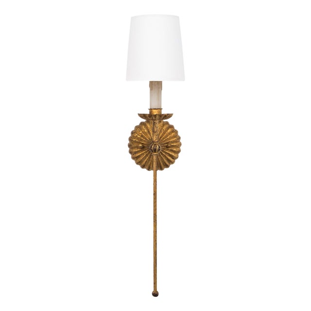 Regina Andrew Clove Sconce Single (Antique Gold Leaf) For Sale