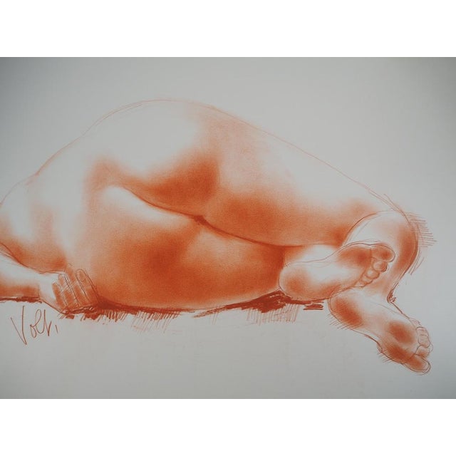 Antoniucci Volti, Sleeping Model, Original Drawing For Sale - Image 3 of 9