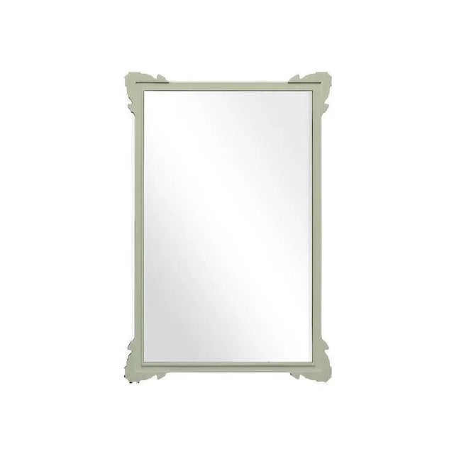 Contemporary Fleur Home Garden District Napoleon Rectangle Mirror in Mizzle, 36x48 For Sale - Image 3 of 3