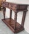19th Century Console Carved Table Renaissance with Beige Marble Top For Sale - Image 18 of 18