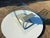 Vintage Postmodern Tessellated Stone & Glass Sculptural Coffee Cocktail Table For Sale - Image 9 of 17