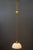 Adjustable Pendant with Opal Glass Shade, Vienna, Austria, 1920s For Sale - Image 4 of 13