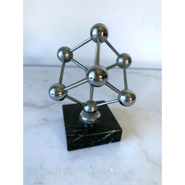 Mid-Century Modern 1958 Paperweight of Atomium Structure From Brussels World's Fair For Sale - Image 3 of 13