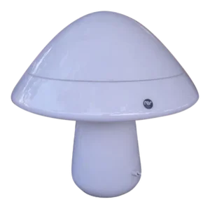 1970s Vintage Nes Italian Space Age Murano Glass Mushroom Lamp