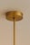 Mid-Century Modern Mid Century Linear Brass Pendant Light | Modern 2 Light Kitchen Island Chandelier | Luxury Brass Dining Table Light | For Sale - Image 3 of 6