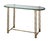 Jamie Young Jamie Young Metrical Iron Console Table, Antique Brass For Sale - Image 4 of 4