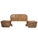 Beige Mid Century Modern Headboard and Nightstands Set by American of Martinsville For Sale - Image 8 of 12