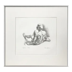 Paul Cadmus (1904-1999) - Teddo Lithograph, Signed (1985, Framed)