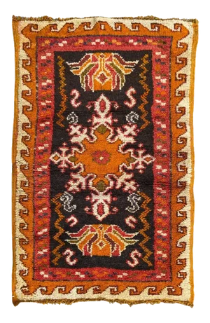Vintage Moroccan Tribal Rug