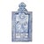 Portuguese Panel of Earthenware Tiles, 18th Century For Sale - Image 6 of 6