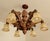 Baroque Antique Black Forest Gothic Revival Carved Wood Chandelier with Gargoyles and Mascarons, 1940s For Sale - Image 3 of 17