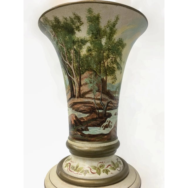 Early 20th Century Vintage Vase Lamp For Sale In New York - Image 6 of 8