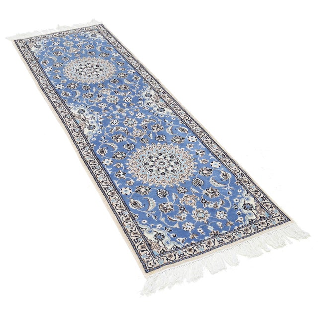 Traditional Pasargad Nain Handmade Runner For Sale - Image 3 of 4