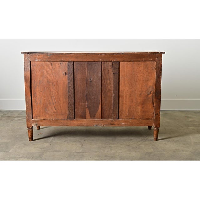 Wood French Walnut 19th Century Louis XVI Style Commode For Sale - Image 7 of 16