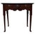 Antique English Oak Side Table with Three Drawers For Sale - Image 12 of 12