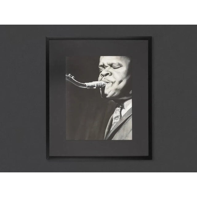 Jazz Series B / W Art Prints, Set of 2 For Sale - Image 9 of 14