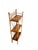 Early 20th Century Victorian English Burnt Bamboo Bookshelf For Sale - Image 11 of 16