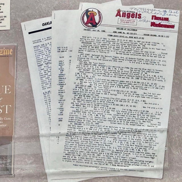 Vintage 1988 Gene Autry Museum Inaugural Large Print in Custom Acrylic Frame W/ Memorabilia For Sale - Image 10 of 10