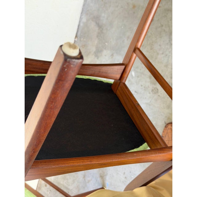 1960s Set of 4 Danish Teak Dining Chairs in Style of Erik Buch Mid Century Modern For Sale - Image 9 of 10