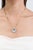 Certified 14.22Ct Aquamarine & Diamond Paperclip Pendant Necklace in 14k Gold For Sale - Image 9 of 17