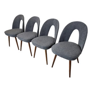 Dining Chairs by Antonin Suman, Set of 4 For Sale