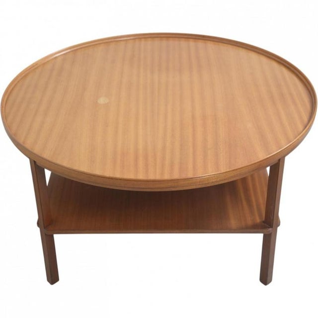Brown Vintage Cigar Coffee Table in Mahogany by Kaare Klint, 1970s For Sale - Image 8 of 11