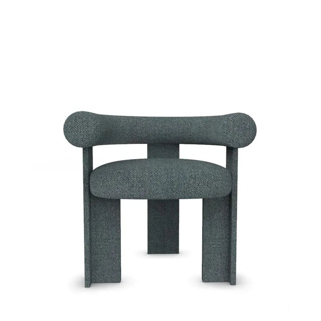 Wood Collector Modern Cassette Chair in Safire 0010 by Alter Ego For Sale - Image 7 of 7