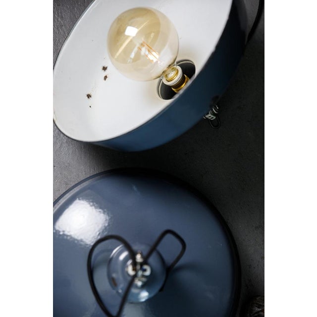 Bauhaus Ceiling Lamps from Siemens, 1920s, Set of 2 For Sale - Image 6 of 14