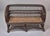 1900 - 1909 Victorian Wicker Settee With Diamond Lattice Weave For Sale - Image 5 of 12