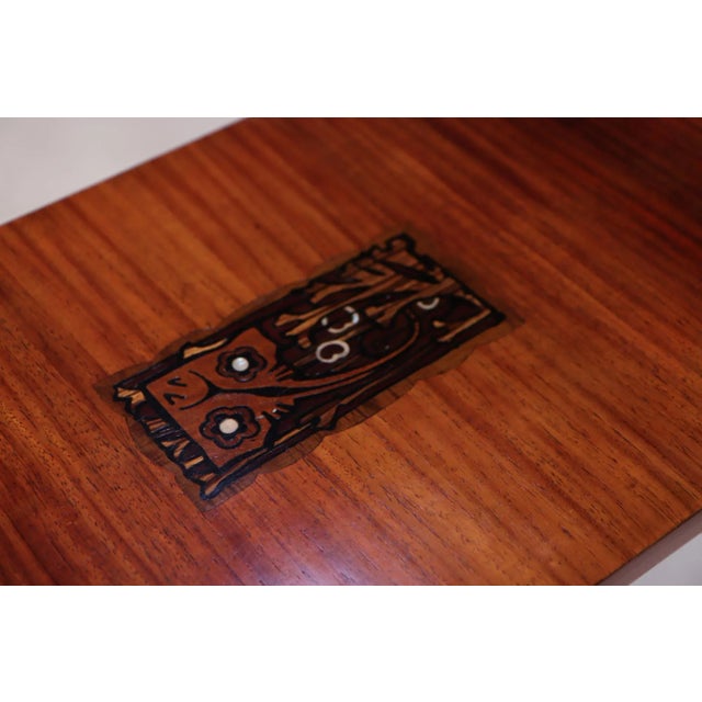 Art Deco Side Table by Louis Marjorelle For Sale - Image 11 of 13