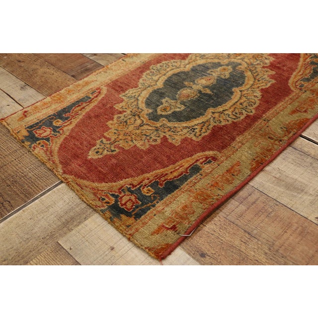 Vintage Turkish Yastik Rug - 01'07 X 02'06 For Sale In Dallas - Image 6 of 8