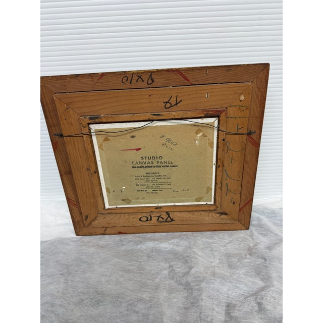 John Checkley Fort Point Landscape Painting, Framed For Sale - Image 11 of 12