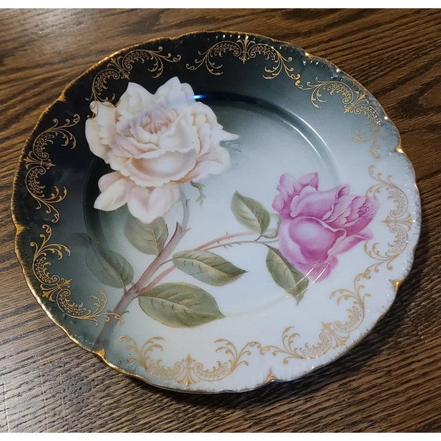 LastChance!Antique Rosenthal Hand Painted Plate For Sale - Image 10 of 11